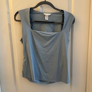 H&M blue blouse